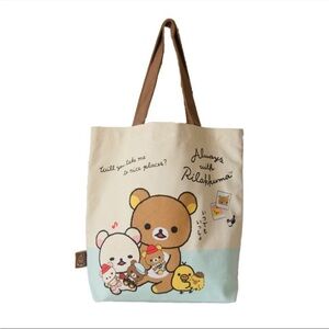 Rilakkuma canvas bag